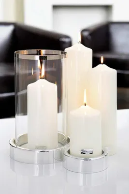 Immagine prodotto di Altare a candela FINK - bianco - H. 25cm x L. 8cm x P. 8 cm