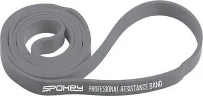 Produktbild von Spokey POWER II Gummi-Widerstandsband, 20-45 kg (super hart), Dunkelgrau