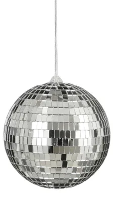 Dekofigur Spiegel bal Silber