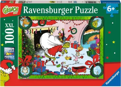 Immagine prodotto di Ravensburger - The Grinch XXL Puzzle 100 elementów - Oficjalny Produkt Premium