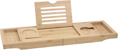 Obrázek produktu pro Mexen Bamboo police na vanu 70-105 cm, bambus natural - 701170-00