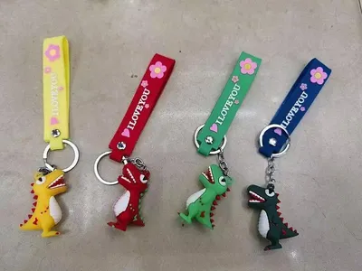 Image de Porte-clés dinosaure (12 pièces)