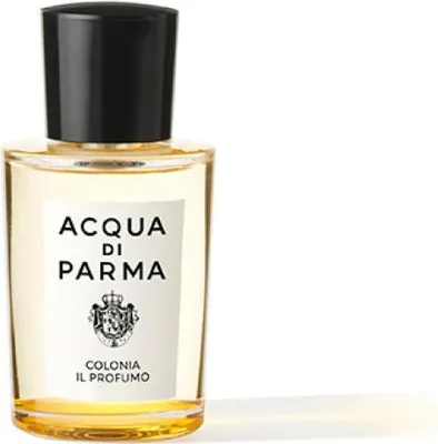 A bottle of Acqua Di Parma Colonia Il Profumo Eau De Parfum Spray on a white background.