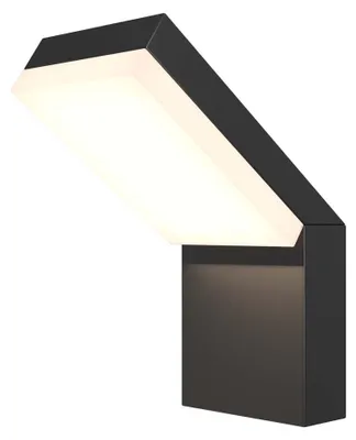 Immagine prodotto di Applique a LED, luce per esterni, alluminio, nero, H 22 cm