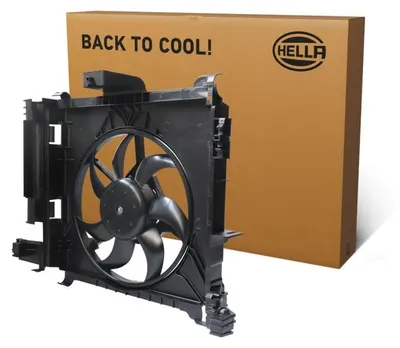 Produktbild von HELLA 8EW 366 420-151 Lüfter Motorkühlung Kühlerlüfter für SMART FORTWO Coupe (451) Wasserkühler Ø335mm