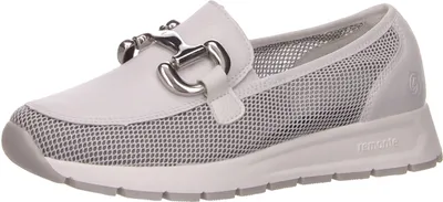 Zdjęcie produktu dla Remonte street slipper (Trott) Abs.b.25 mm w kolorze białym/białym combi, rozmiar 41