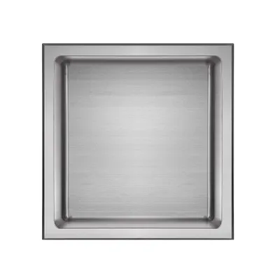 Obrázok produktu pre Stilform nástenná nika z brúsenej nehrdzavejúcej ocele s rozmermi 30x30, 60x30 alebo 90x30 cm