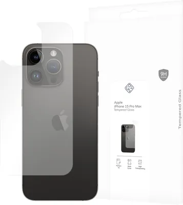 Produktbild von Schutzfolie Apple iPhone 15 Pro Max - Panzerglas - Cazy - Transparant