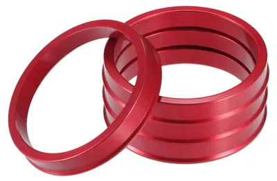 Produktbild von Zentrierungsringe, Set mit 4 Stück, rot