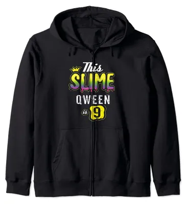 Image de Cette veste à capuche "Slime Queen" est disponible en taille enfant