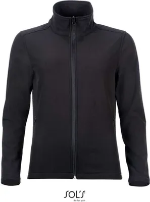 Produktbild von SOLs 01194 | Womens Softshell Zip Jacket Race - Farbe: Black - Größe: XL