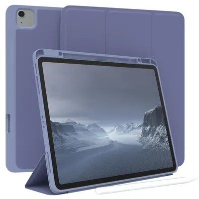 Produktbild von EAZY CASE Smartcase mit Stifthalter für Apple iPad Air 13 (2026) Hülle mit Stifthalterung, Tablet Cover aufstellbar  13 Zoll in Blau