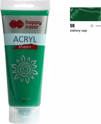 Zdjęcie produktu dla Farba Akrylowa Studio 200Ml Zielony Sap (58) 8238