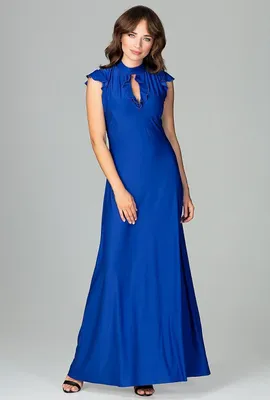 Produktbild von Lenitif Formelle Frauenkleider Snoar K486 hellblau XL