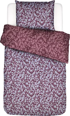 Produktbild von Essenza Flanell-Bettwäsche-Garnitur  Rosie Farbe Purple heather Größe 135x200+80x80