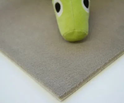 Produktbild von Steffensmeier Velours Teppichboden Palena Meterware  | Auslegware für Kinderzimmer Wohnzimmer Schlafzimmer | Taupe, Größe: 300x1000 cm