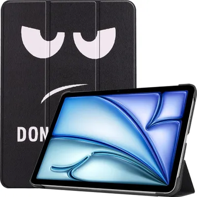 Produktbild von iPad Air 11 (2024/2025/2026) Hülle - Coverup Tri-Fold Ständer Klapphülle mit Schlaf/Wach-Funktion - Don't Touch