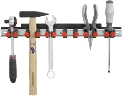 Produktbild von TOOLCRAFT 88 68 86 Alu-Werkzeugleiste (L x B) 435 mm x 48 mm 1 St.