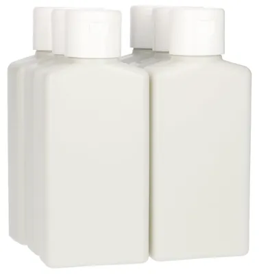 Productafbeelding van Set van 6 Flessen van 100 ml met Klepdop, Gerecycled Materiaal