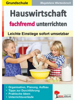 Obrázok produktu pre Wertenbroch, M: Hauswirtschaft fachfremd unterrichten in der