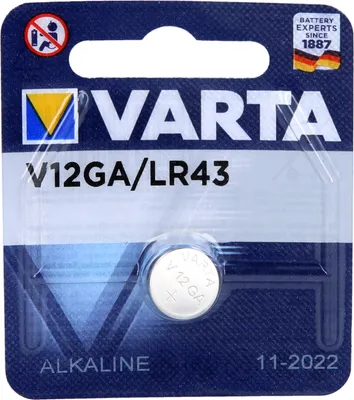 Produktbild von Batterien Knopfzelle LR 43 AG 12 1,5v 1 St