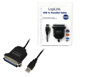Immagine prodotto di LogiLink AU0003C cavo parallelo Nero 1,5 m