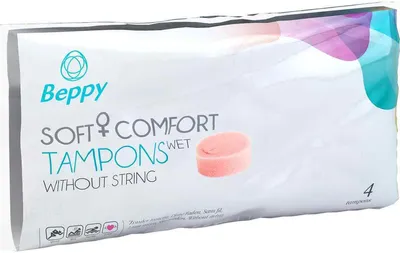 Produktbild von Beppy Soft + Comfort Tampons WET - 4 Stück