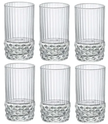 Produktbild von Bormioli Rocco Shotgläser America 20's 80 ml - 6 Stücke
