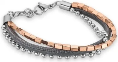 Produktbild von CEM ST9-055B Edelstahl Armband 3-reihig Damen 17+2cm