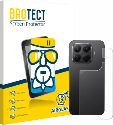 Produktbild von BROTECT Schutzglas für Xiaomi 15T Pro (Rückseite) Schutzfolie Panzer Folie Glas Display Schutz klar