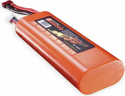 Produktbild von DF-Models Lipo Akku 2S - 7,4 Volt - 4000mAh, 45C - rund 1861