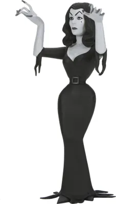 Produktbild von Vampira Toony Terrors Actionfigur Vampira Silver Screen Edition 15 cm