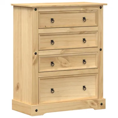 Immagine prodotto di Cassettiera  92x48x120 cm in legno di pino massiccio