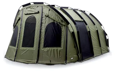 Produktbild von Bigfoot Bivvy Angelzelt für 4-6 Personen - XXL-Karpfenzelt mit Innenkabine, herausnehmbarer Bodenplane und One-Pole-System - wasserdicht