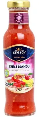 Immagine prodotto di Sen Soy | Salsa dolce al peperoncino con mango - 320 g - Autentica - Salsa esotica - Salsa per involtini primavera