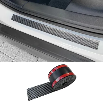 Produktbild von 3,22€/m 3 Meter Carbon Rolle selbstklebend Einstiegsleisten für viele Fahrzeuge