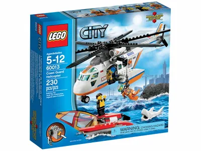 Produktbild von LEGO City Hubschrauber der Küstenwache, Junge/Mädchen, Mehrfarben