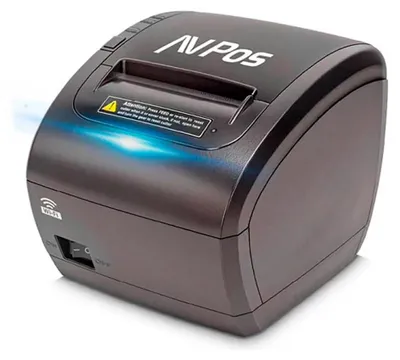 Zdjęcie produktu dla AVPos AVP-K90W, bezpośrednio termiczny, Drukarka POS, 576 kropek/linie, 300 mm/s, 80 mm, 7,95 cm