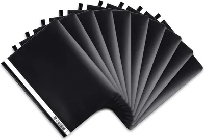 Produktbild von 10x Oxford Schnellhefter, DIN A4, PP, schwarz