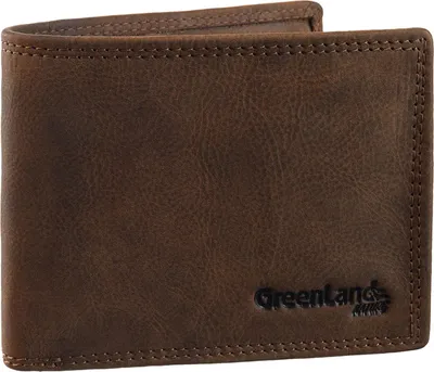 Produktbild von GreenLand Nature Leder Geldbörse Monte Wallet RFID Brown braun