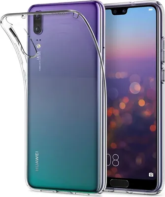 Produktbild von Schutzhülle für Huawei P20 Hülle Transparent Slim Cover Clear Case