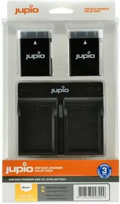 Zdjęcie produktu dla Jupio CNI1003V4, Nikon, 1100 mAh