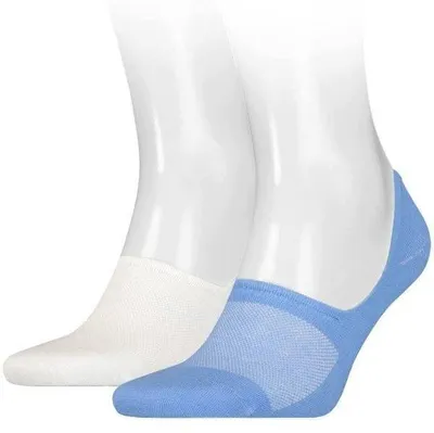 Zdjęcie produktu dla Skarpety Męskie Calvin Klein 701218709 Białe / Niebieskie 2 Pack - 43-46