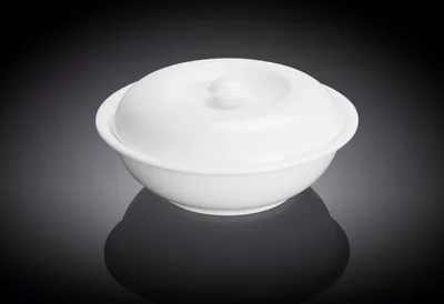 Zdjęcie produktu dla Porcelanowa miska z pokrywką Wilmax, 26 cm, 1700 ml, WL-992442/A