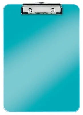 Image de Planchette à pince Wow A4 polystyrène bleu glacé boîte de 10 pièces