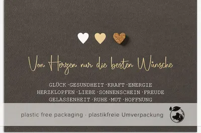 Produktbild von Perleberg 78410032 Gruß-/Glückwunschkarte Moments - inkl. Umschlag