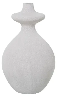 Produktbild von Tischvase aus Keramik, sandgrau, 24 x 40 cm