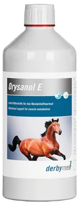Produktbild von Derbymed Orysanol E 1 Liter | für Pferde | optimaler Muskelaufbau