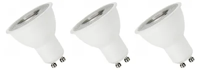 Produktbild von Spectrum GU10 LED Spot Lampe 4W 350lm 6000K Kaltweiß 230V 3 Stück