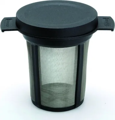 Produktbild von Kaffee-/Teefilter Ibili-Accessories, Kunststoff/Edelstahl 18/10, 6x8,5 cm, schwarz